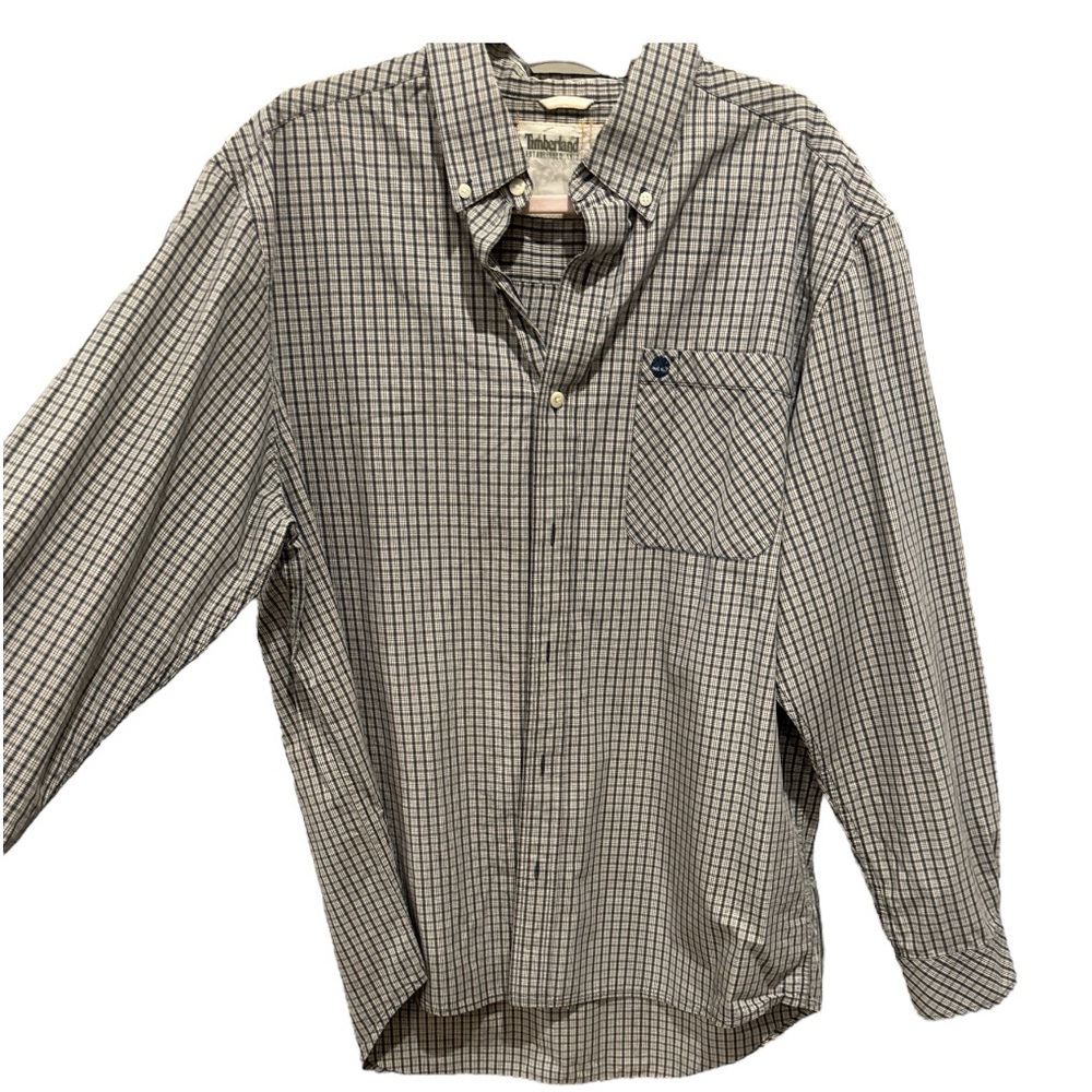Timberland Men’s button down shirt size large‎